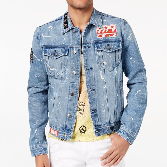 dillon patch denim jacket
